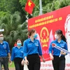 Вьетнамская молодежь идет на избирательные участки. (Фото: ВИА)