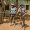 Миссия Организации Объединенных Наций по поддержанию мира в Южном Судане (МООНЮС) патрулирует город Лир, Южный Судан. (Фото AFP / ВИА)
