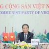 Член Политбюро, глава комитета ЦК КПВ по экономическим вопросам Чан Туан Ань возглавляет вьетнамскую делегацию, принимающую участие в 24-м ПМЭФ в режиме онлайн. (Фото: ВИА)