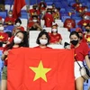 Вьетнамские болельщики на игре Вьетнам-Малайзия (Источник: ВИА)