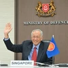 Министр обороны Сингапура Нг Энг Хен посетил ADMM-15 15 июня 2021 года. (Источник: straitstimes.com)