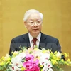 Генеральный секретарь ЦК КПВ Нгуен Фу Чонг (Фото: ВИA)