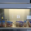 Пробы хранятся в шкафу биологической безопасности в отделении приема и обработки образцов в CDC Фу-йен. (Фото: ВИА)