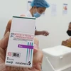 Вакцина Astrazeneca против COVID-19, подаренная Японией Вьетнаму. (Фото: Vietnam +)