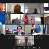 Первая онлайн-встреча Группы друзей ЮНКЛОС, 21 июля. (Фото: ВИА)
