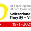 Вьетнам и Швейцария отмечают в 2021 году 50-летие установления дипломатических отношений (Источник: Посольство Швейцарии во Вьетнаме)