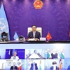 Премьер-министр Фам Минь Тьинь присутствует на открытых дебатах высокого уровня Совета Безопасности Организации Объединенных Наций (СБ ООН) по вопросам безопасности на море. (Фото: ВИА)