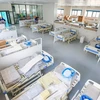 Больница для лечения коронавируса COVID-19 на 500 коек расположена в отделении Йеншо, района Хоангмай (Фото: ВИА).