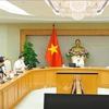 Заместитель премьер-министра Ву Дык Дам председательствовал на совещании. (Фото: ВИА)