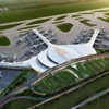 Перспектива пассажирского терминала аэропорта Лонгтхань. (Фото: ВИА)