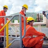 Газоперерабатывающий завод Намконгшон выполняет работы по техническому обслуживанию и ремонту. (Фото: Vietnam +)