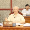Генеральный секретарь партии Нгуен Фу Чонг на мероприятии (Фото: ВИA)