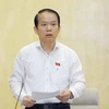 Заседание вел председатель юридического комитета Хоанг Тхань Тунг. (Фото: ВИА)