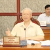 Генеральный секретарь ЦК КПВ Нгуен Фу Чонг. (Фото: Чи Зунг/ВИА)