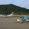 Самолеты в аэропорту Кондао. (Фото: ВИА) 