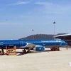 Самолет Vietnam Airlinesв международном аэропорту Фукуок (Фото: ВИА) 