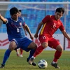 Ле Ван Суан (15) забил единственный гол для сборной Вьетнама U23. (Фото: webthethao.vn)