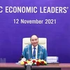 Президент Нгуен Суан Фук принимает участие в 28-й встрече лидеров экономик АТЭС. (Фото: ВИА)