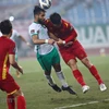 Салех Аль-Шехри (в белом) забил единственный гол в игре. (Фото: Хиен Нгуен / Vietnam +)