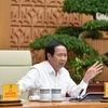 Заместитель премьер-министра Ле Ван Тхань выступает на совещании, посвященном развитию международного аэропорта Лонгтхань 9 декабря (Фото: vtv.vn)