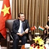 Министр культуры, спорта и туризма Нгуен Ван Хунг имел встречу с государственным министром иностранных дел и культуры Индии Минакаши Лехи (Фото: ВИА)