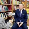 Главный редактор российского научного журнала «Архонт» Антон Викторович Бредихин дает интервью ВИА. (Фото: ВИА)
