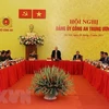 Генеральный секретарь Нгуен Фу Чонг выступил с речью, чтобы руководить конференцией. (Фото: Чи Зунг/ВИА)