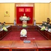 Обзор переговоров министра общественной безопасности Вьетнама генерала То Лама и его лаосского коллеги генерала Вилая Лакхамфонга (Фото: ВИА)