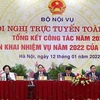 Премьер-министр Фам Минь Тьинь принял участие на конференции. (Фото: ВИА)