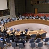 На одном заседании Совета Безопасности ООН в Нью-Йорке, США. (Фото: Синьхоа/ВИА)