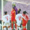 Женская сборная Вьетнама вышла в четвертьфинал Кубка Азии 2022 года. (Фото: ВИА)