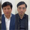 Слева направо обвиняемые: Нгуен Тхи Хыонг Лан, До Хоанг Тунг, Ле Туан Ань, Лыу Туан Зунг. (Фото: Министерство общественной безопасности)
