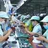 Производство японской компании Foster Electric во вьетнамско-сингапурском индустриальном парке (VSIP) Бакнинь. (Фото: ВИА) 