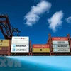  Многие компании, занимающиеся контейнерными перевозками, приостановили маршруты в Россию. (Иллюстративное фото: AFP/ ВИА)