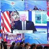 Главы делегаций стран АСЕАН и США приняли участие в 9-м саммите АСЕАН-США в режиме онлайн. (Фото: ВИА)