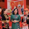 Женщины-делегаты на XIII всевьетнамском съезде партии (Фото: ВИА) 