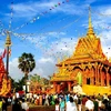 Празднование кхмерского праздника Чол Чнам Тмай (Новый год) (Фото: ВИА) 