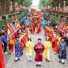 Ритуал в честь годовщины поминовения королей Хунгов (Фото: ВИА) 