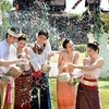Майский новогодний фестиваль Бун Пи Мэй в Лаосе (Фото: thoidai.com.vn)