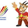 Логотип и талисман SEA Games 31 во Вьетнаме.