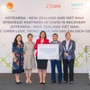Новая Зеландия выделяет 2 млн. новозеландских долларов на поддержку выздоровления Вьетнама от COVID-19 (Фото: посольство Новой Зеландии) 