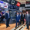 Премьер-министр Фам Минь Тьинь посетил Нью-Йоркскую фондовую биржу (NYSE). (Фото: ВИА)