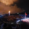 На церемонии открытия SEA Games 31 в Ханое. (Фото: ВИА)