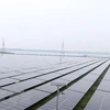 Солнечные панели солнечной электростанции Жотхань 1, провинция Куангчи. (Фото: Нгуен Ли/ВИА)