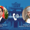 Министр иностранных дел Буй Тхань Шон провел телефонный разговор с министром иностранных дел Королевства Оман Сайидом Бадром бин Хамадом бин Хамудом Аль Бусаиди. (Фото: ВИА)