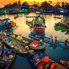 Фотография Чан Ань Тханга под названием «Плавучий рынок Фонг Дьен» отмечена почетной грамотой. (Фото: qdnd.vn) 