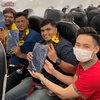 Индийские пассажиры на борту Vietjet Air. (Фото: Vietjetair.com) 