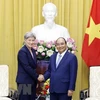 Президент Нгуен Суан Фук принял министра иностранных дел Австралии Пенни Вонг. (Фото ВИА)