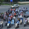 По статистике, по состоянию на июль 2022 года в Ханое было почти 6,5 млн. мотоциклов. (Фото: ВИА)