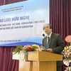 Председатель Ассоциации вьетнамско-узбекской дружбы Лыонг Фан Кы выступает на мероприятии. (Фото: ВИА)